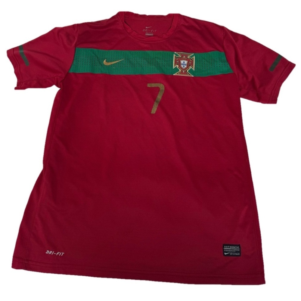 Nike Soccer Football Jersey Portugal # 7 Ronaldo Adult XXL Activewear Athletic